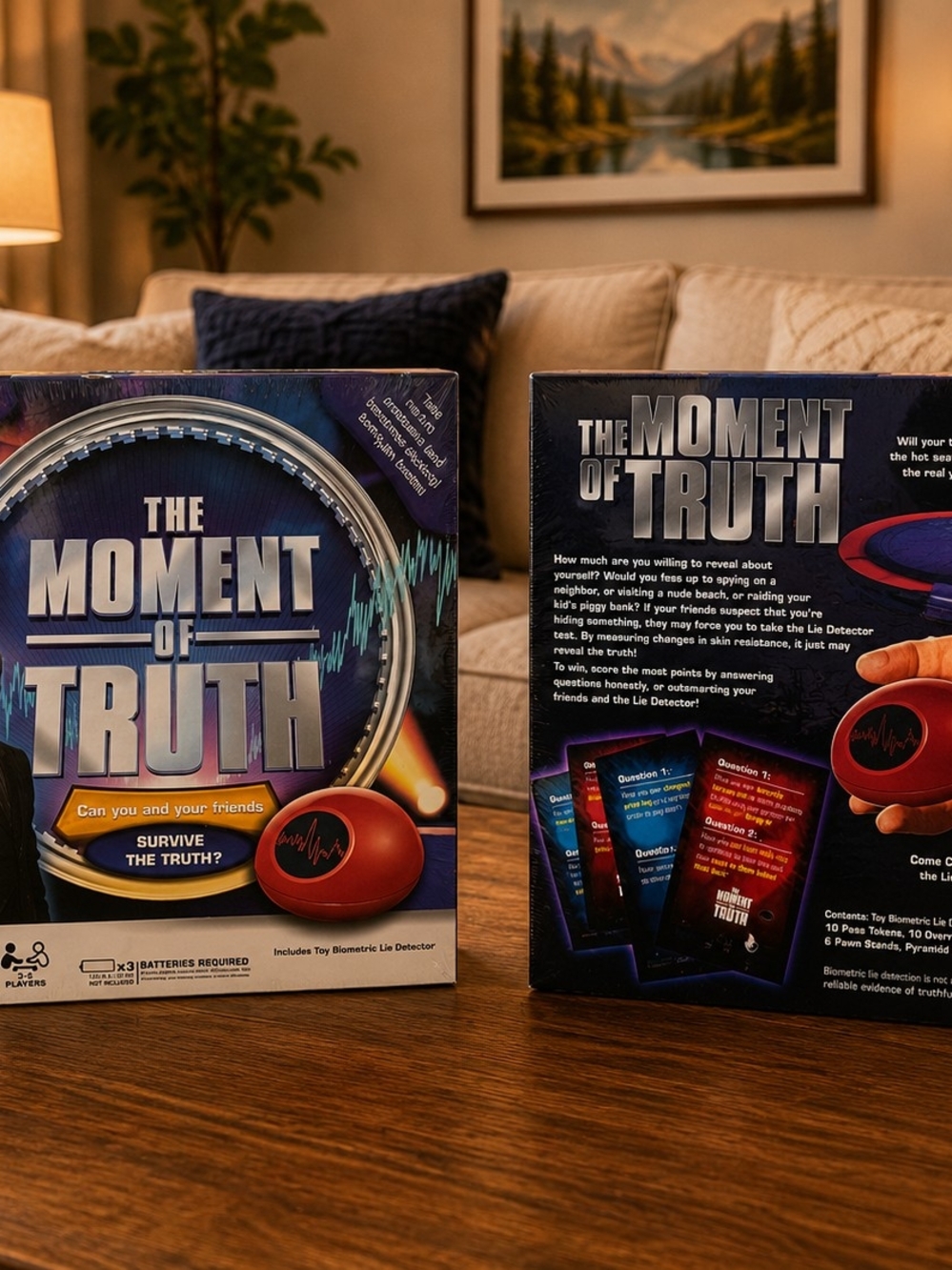 The Moment of Truth Game - Party Lie Detector